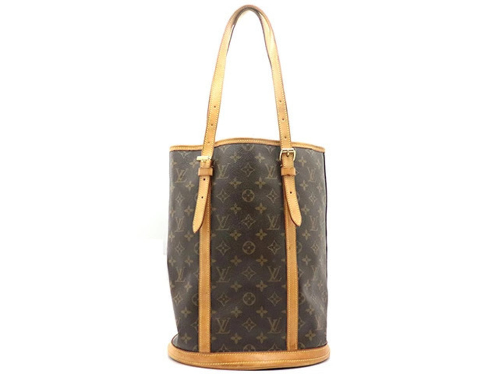 LOUIS VUITTON Baguette Bucket shaped Tote Bag Monogram